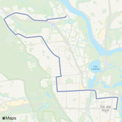 Lignes scolaires  map