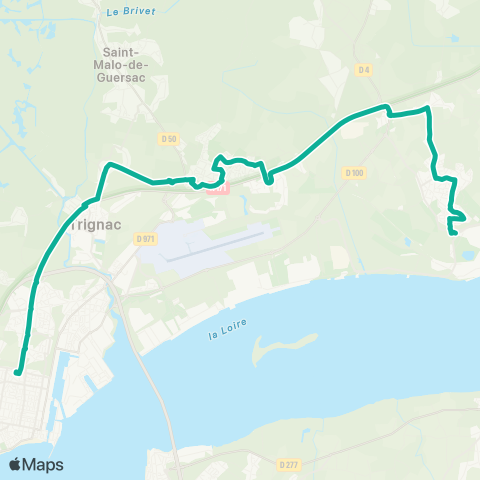 Ycéo Mobilité (STRAN) Donges / St-Nazaire map