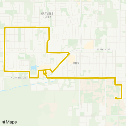 Streamline Goldline map