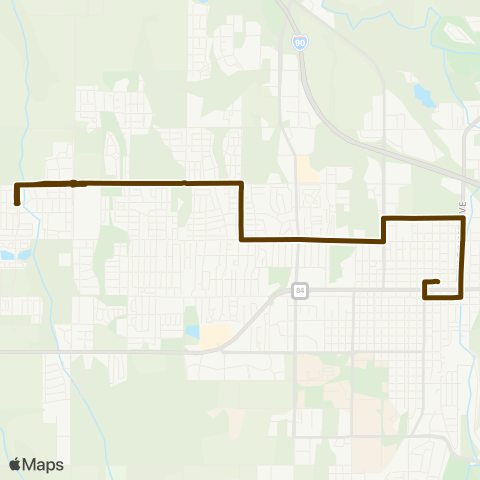 Streamline Brownline map