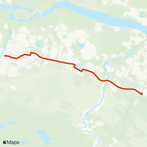 STS Terminus Jonquière - Faubourg Sagamie map