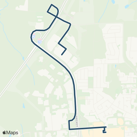 STS Carrefour de l'Estrie ↔︎ Plateau St-Joseph map