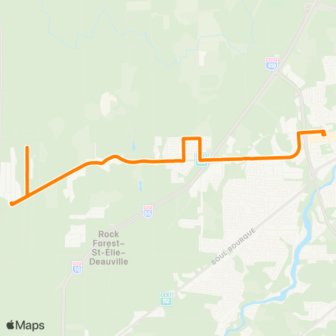 STS Carrefour de l'Estrie ↔︎ Val-des-Arbres / Laliberté map