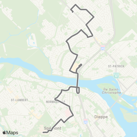 STTR UQTR - Cooke / Thibeau map