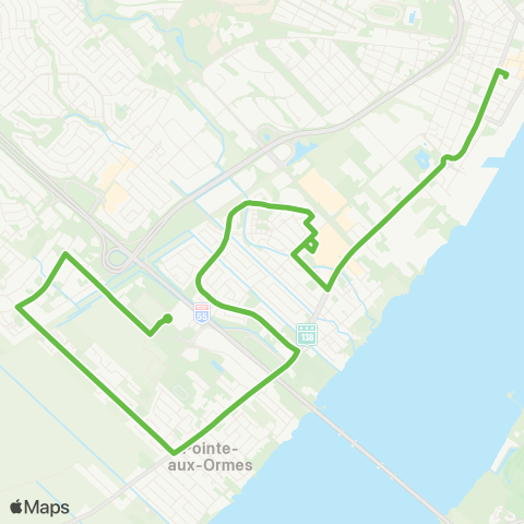 STTR Centre-Ville - District 55 map