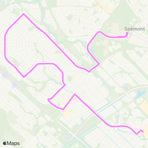 STTR UQTR - Carrefour TRO map