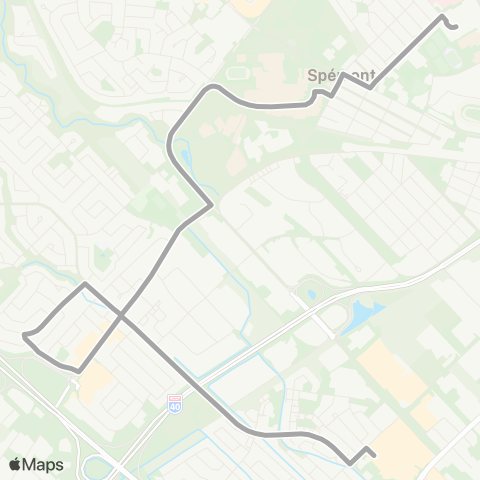 STTR - Lignes scolaires Pionniers 1 map