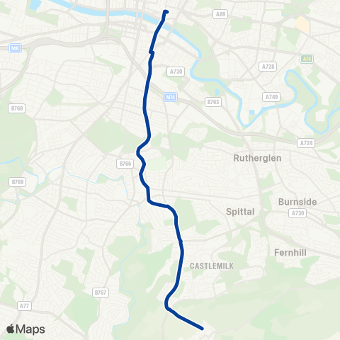 Stuart's Coaches Museum - Bus Station (Stance D) map