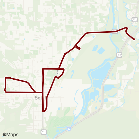 Selah Transit Selah map