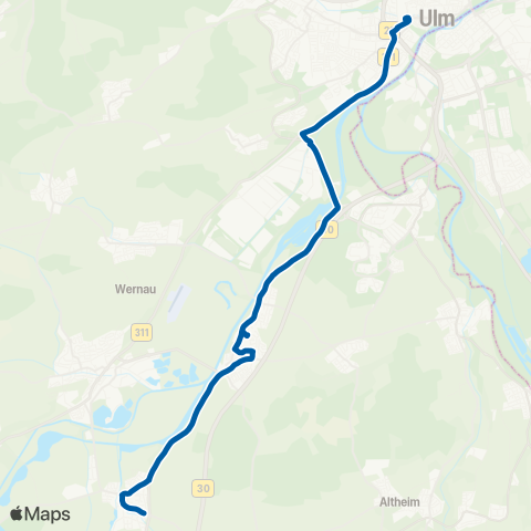 SWU Unterweiler / Dellmensingen-ZOB Ost map