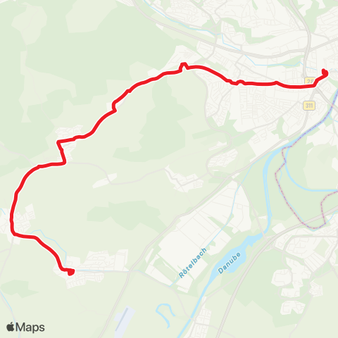 SWU Ulm ZOB-Söflingen-Ermingen-Eggingen-Einsingen map