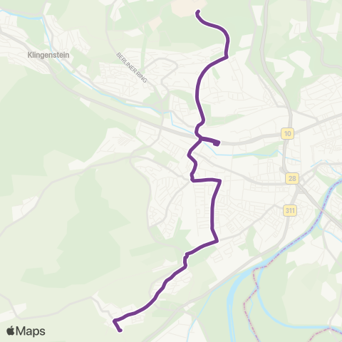 SWU Grimmeflingen-Universität Süd map