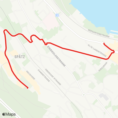 SZU - Sihltal Zürich Uetliberg Bahn Horgen, Bahnhof - Horgen, Panorama map