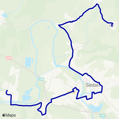 TAC Donchery / Illy map