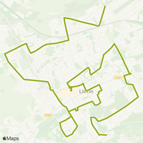 Tadao Scolaires Liévin Fond d’Anglet - Ctre Ville - Site 11 / 19 map