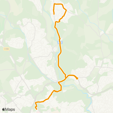 TaM Montpellier Occitanie - Prades-le-Lez Moulin Neuf map