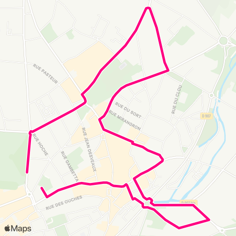 Tanéo COURSINELLE DES PARKINGS map