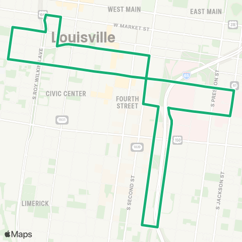 TARC Medical Center Circulator map