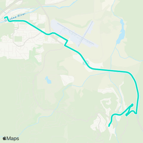 TART Truckee / Northstar PM map