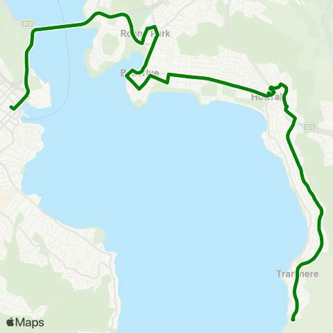 Metro Tasmania  map