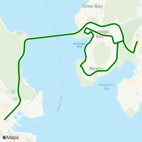 Metro Tasmania  map