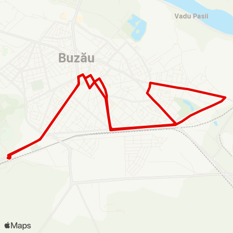 Trans Bus Buzău Centru Intermodal - Piata Centrala - Centru Intermodal map