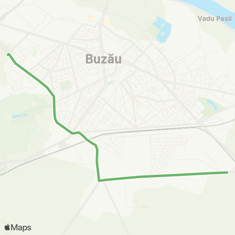 Trans Bus Buzău Micro 14 - Zona Industriala - Sos. Brailei map