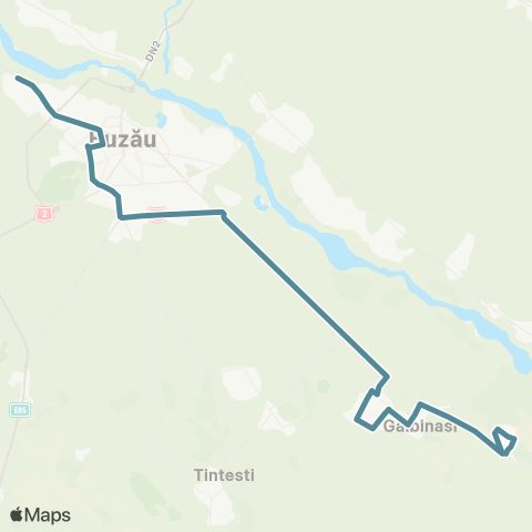 Trans Bus Buzău Comat - Zona Industriala - Bentu map