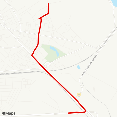 Trans Bus Buzău Apcarom 2 - Z. Industriala - Confex map