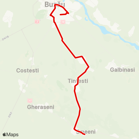 Trans Bus Buzău Gara Tohaneni - Dragaica - Smeeni Sălcioara map