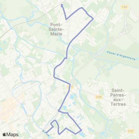 TCAT - Lignes scolaires Eureka-Senardes map