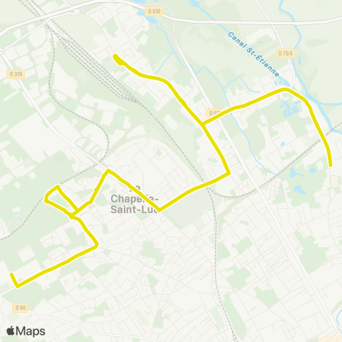 TCAT - Lignes scolaires Fouchy-la Chapelle St Luc map