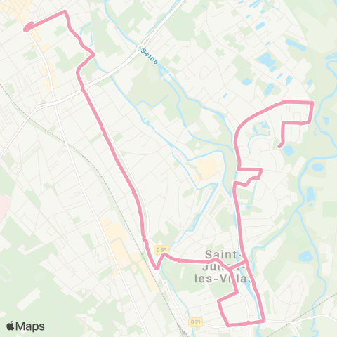 TCAT - Lignes scolaires Sillons de Lys-Beurnonville map