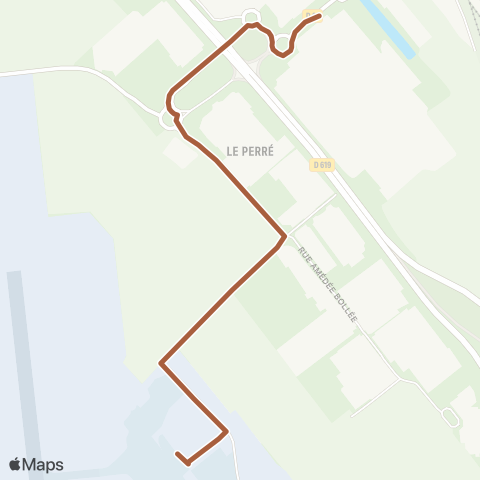 TCAT C Cial Barberey-Aéroport map