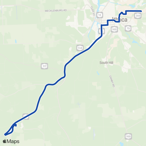 TCAT Newfield - Commons map