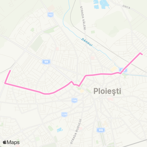 TCE Ploiești Malu Rosu - ATLAS map