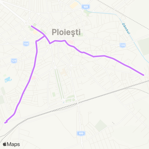 TCE Ploiești Dorobantu - Bar.Rudului map