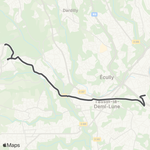 TCL Gorge de Loup - Ecole Vétérinaire map