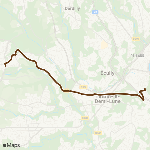 TCL Gorge de Loup - Marcy Campus Sanofi map