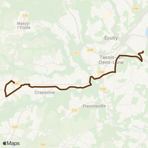 TCL Gorge de Loup - Gymnase E. Catalon map