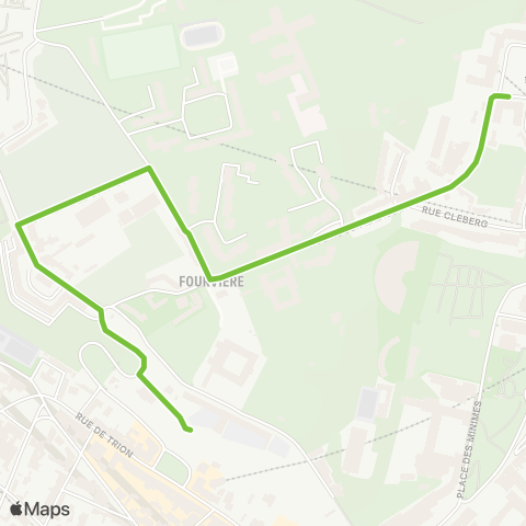 TCL Fourvière - Saint-Just map