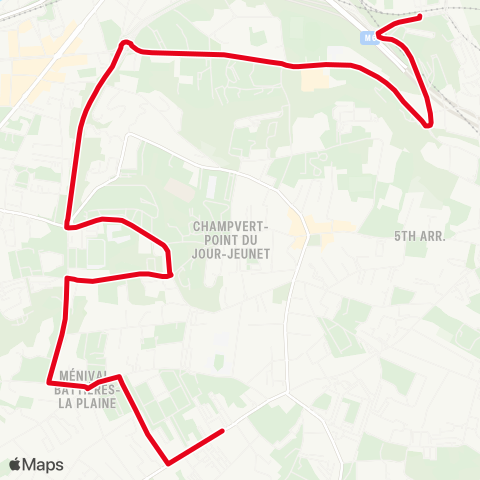 TCL Gorge de Loup - Charcot - La Source map