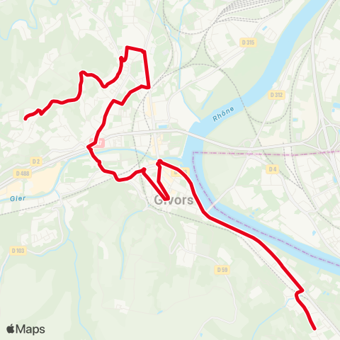 TCL Plateau de Montrond - Collège Paul Vallon map