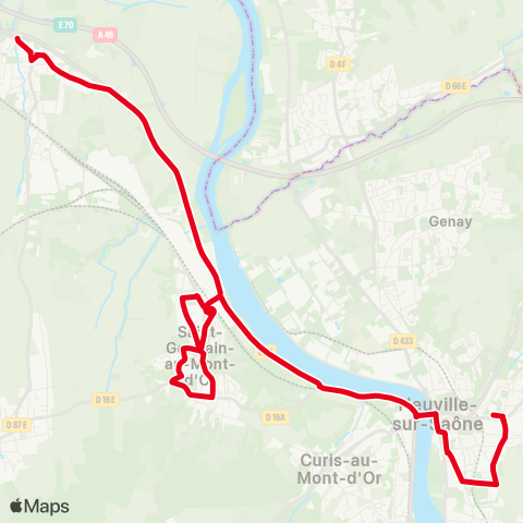 TCL Neuville - Quincieux Boulodrome map