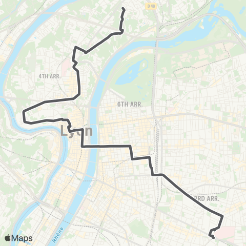 TCL Grange Blanche - Montessuy Gutenberg map