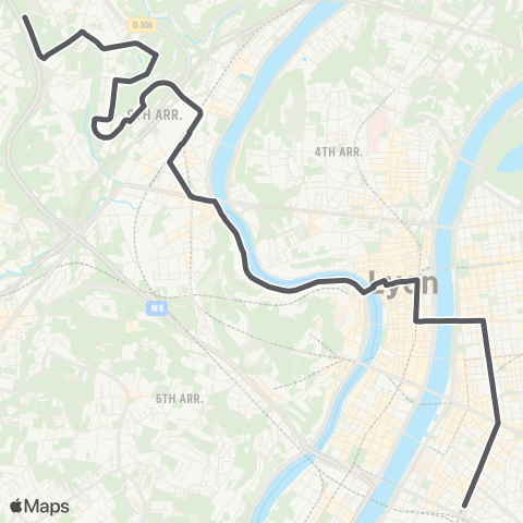 TCL Jean Macé - Les Sources map