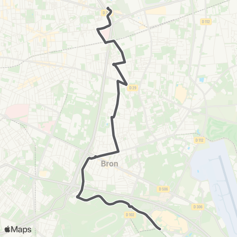 TCL Charpennes - Laurent Bonnevay map