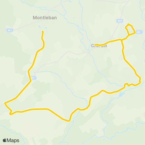 TEC Namur-Luxembourg Hallonru - Cherain map