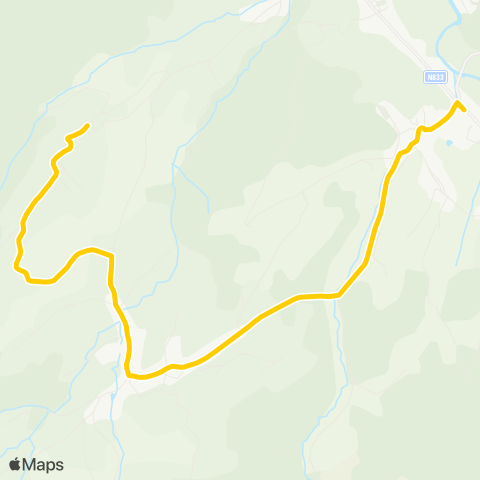 TEC Namur-Luxembourg Waharday - Chéoux - Rendeux map