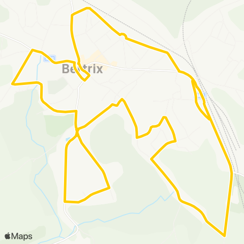 TEC Namur-Luxembourg Circuit Scolaire de Bertrix (École Spéciale) map